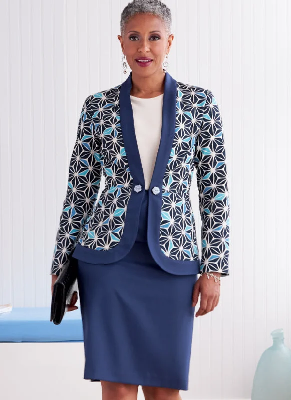 Butterick Jacket and Skirt B6821