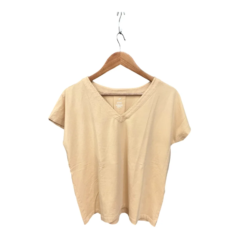 Top Sleeveless Basic By J. Jill In Yellow, Size: M