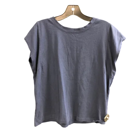 Top Sleeveless Basic By Loft In Blue, Size: M