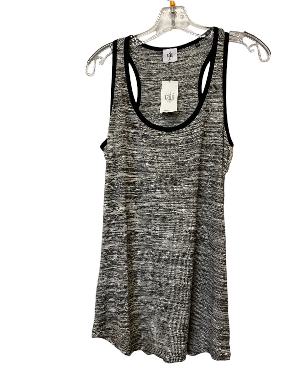 Top Sleeveless By Cabi In Grey, Size: S