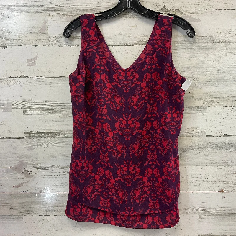 Top Sleeveless By Cabi In Purple, Size: S