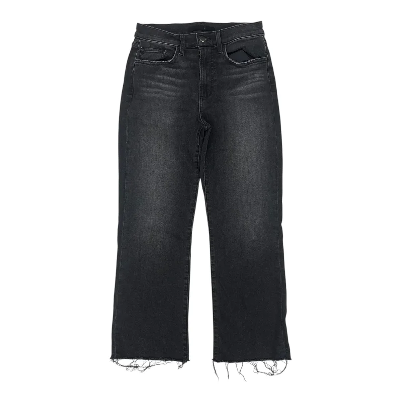 Jeans Straight By Joes Jeans In Black Denim, Size:6