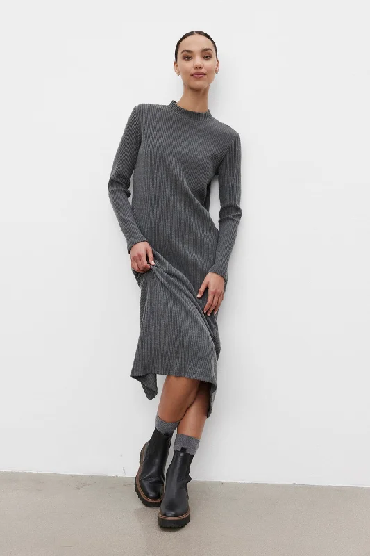 LIZ RIBBED DRESS