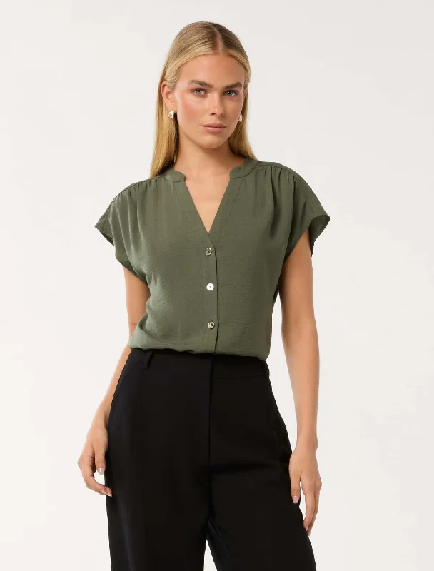 Venus Extended Shoulder Blouse