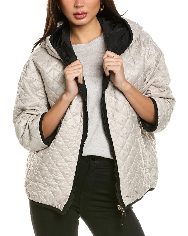 Max Mara Nora Quilted Silk-Blend Jacket