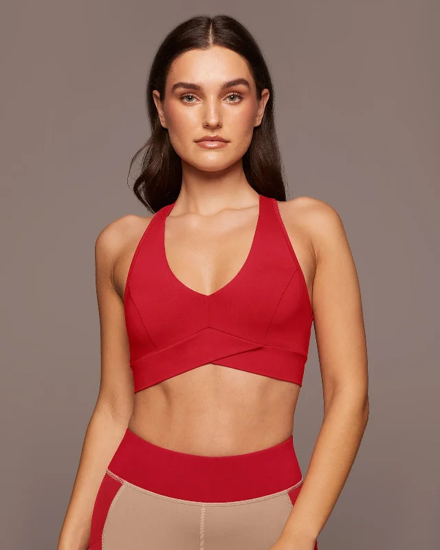 Ray V-Neck Longline Bra