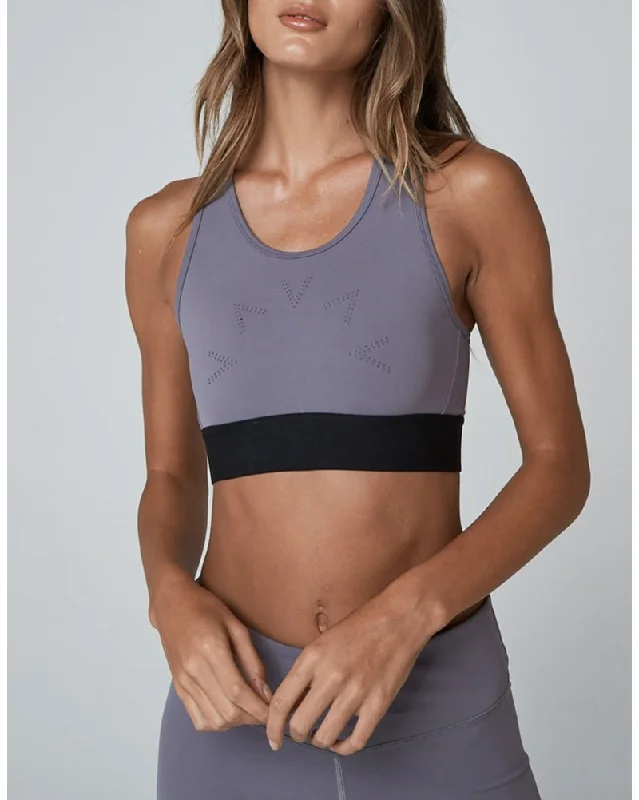 Varley Aspen Bra - Womens - Excalibur Grey