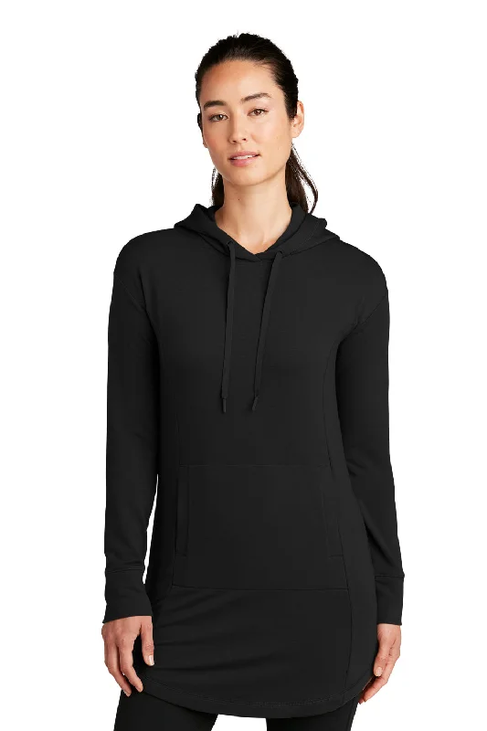 Ogio Womens Luuma Flex Hooded Sweatshirt Hoodie - Blacktop