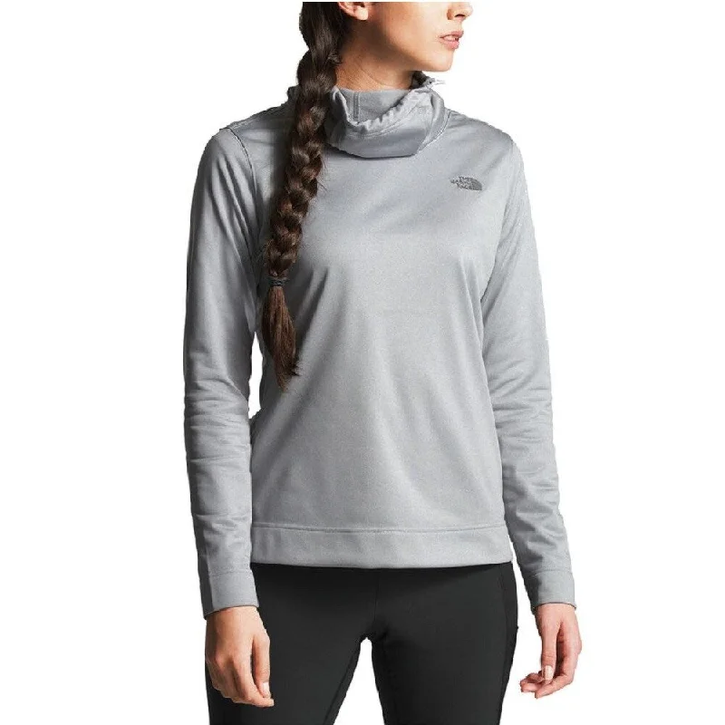 The North Face Women's Novelty Glacier Pullover Mid Grey Stria Size Small